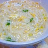 ＊お腹に優しい＊とろとろにゅうめん＊